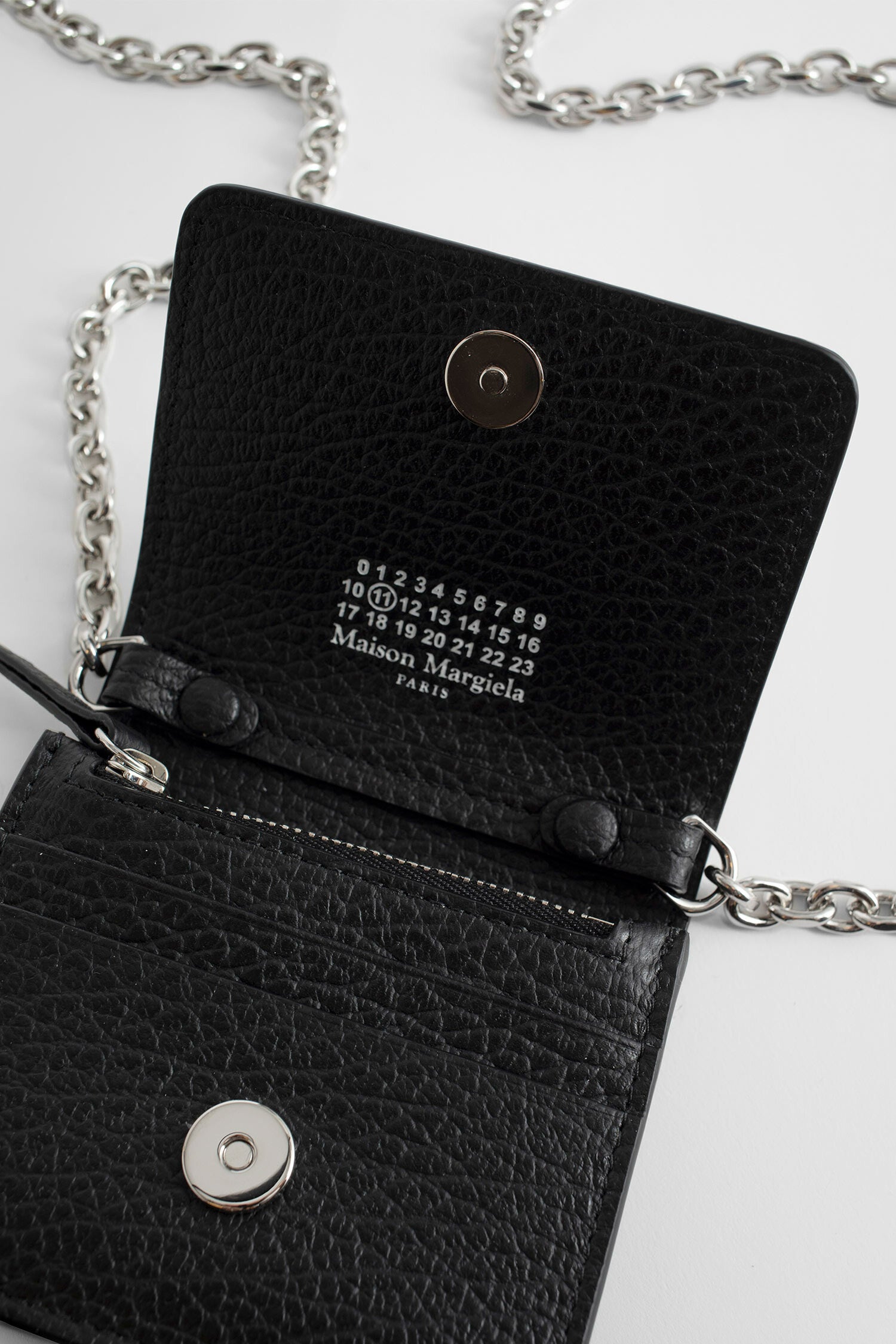 MAISON MARGIELA WOMAN BLACK WALLETS & CARDHOLDERS