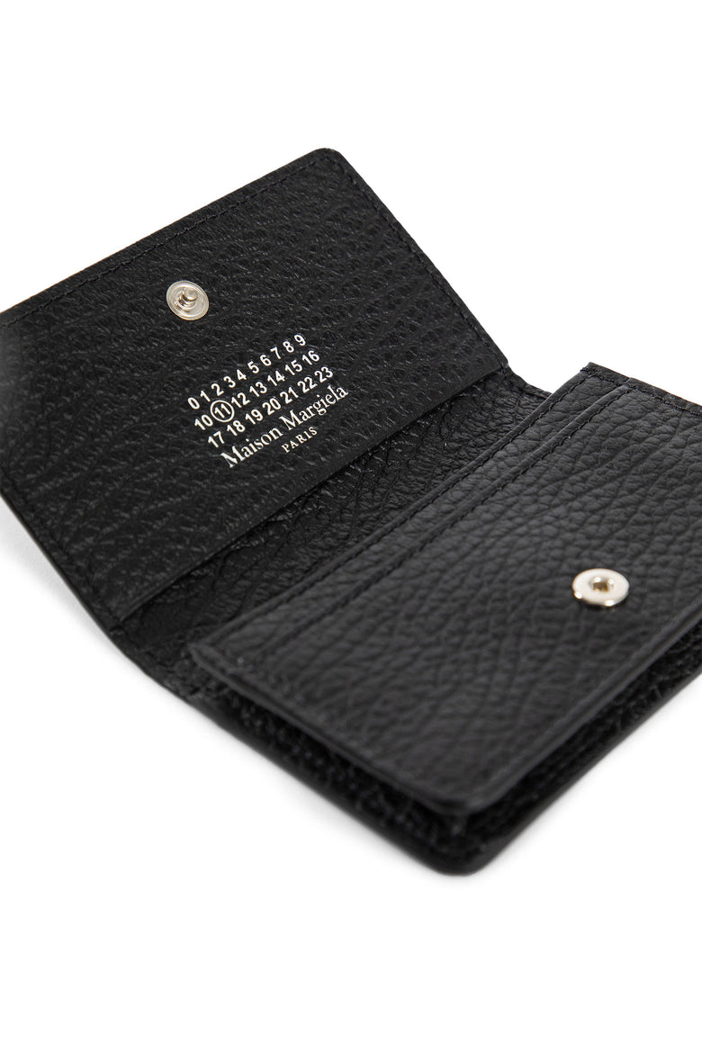 MAISON MARGIELA WOMAN BLACK WALLETS & CARDHOLDERS