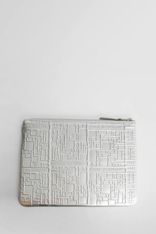 COMME DES GARCONS WALLET UNISEX SILVER CLUTCHES & POUCHES