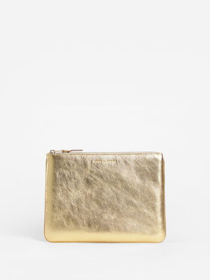 Antonioli COMME DES GARCONS WALLET UNISEX GOLD WALLETS & CARDHOLDERS