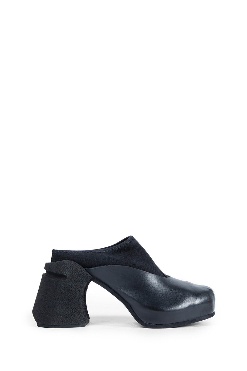 Dona Heeled Mules