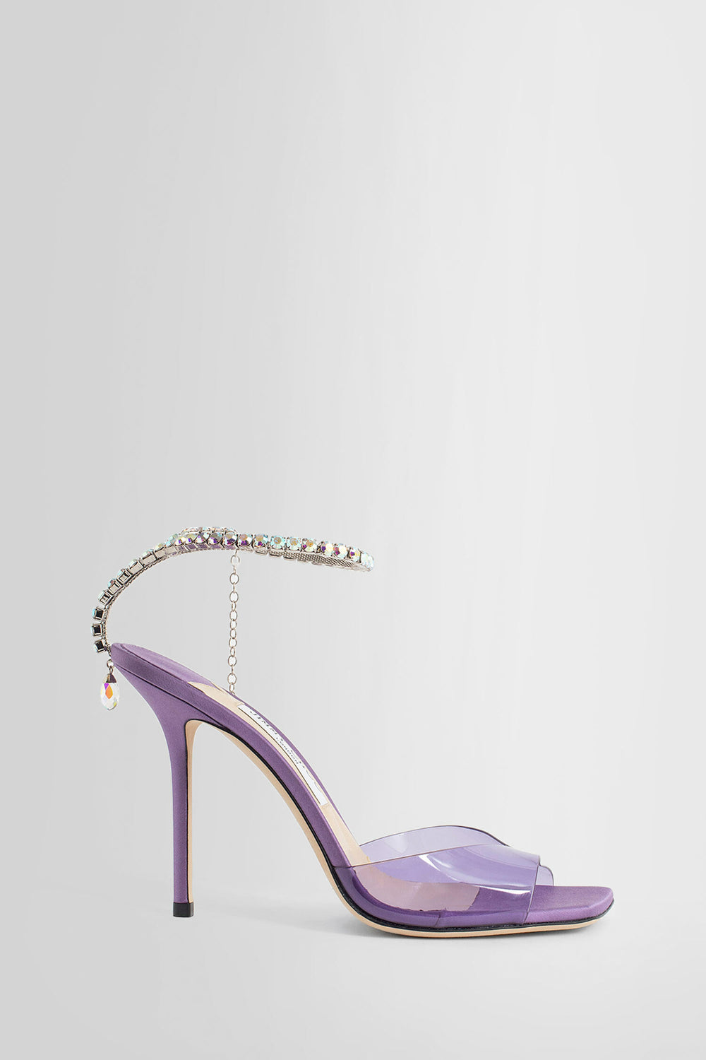 JIMMY CHOO WOMAN PURPLE SANDALS & SLIDES