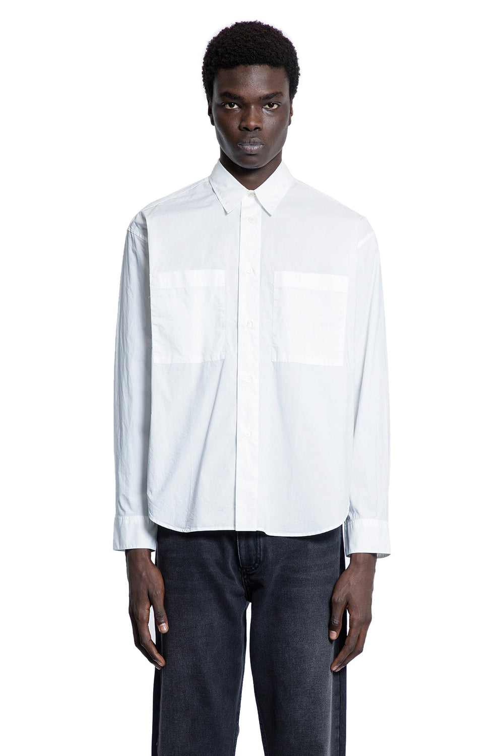 STUDIO NICHOLSON MAN WHITE SHIRTS