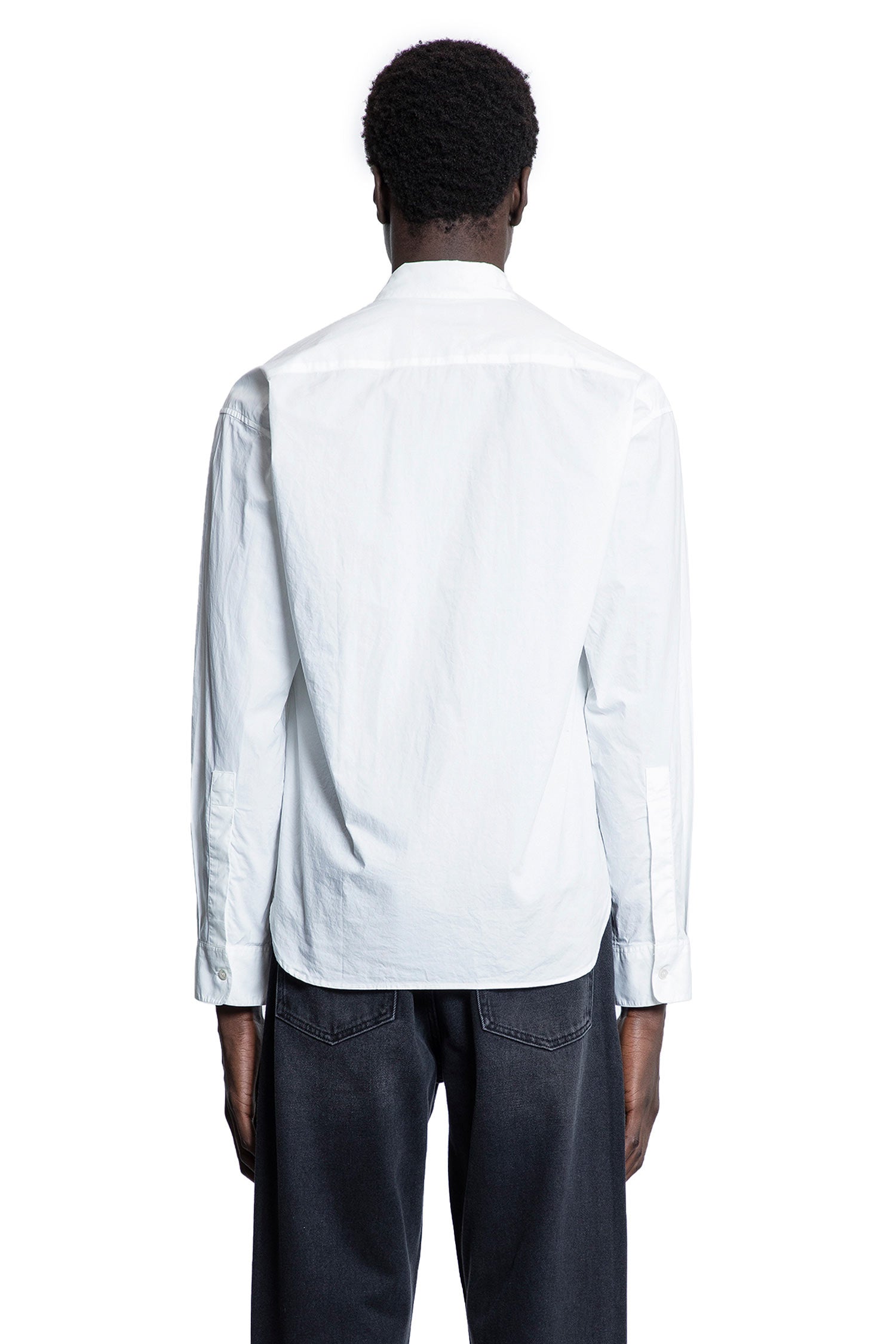 STUDIO NICHOLSON MAN WHITE SHIRTS