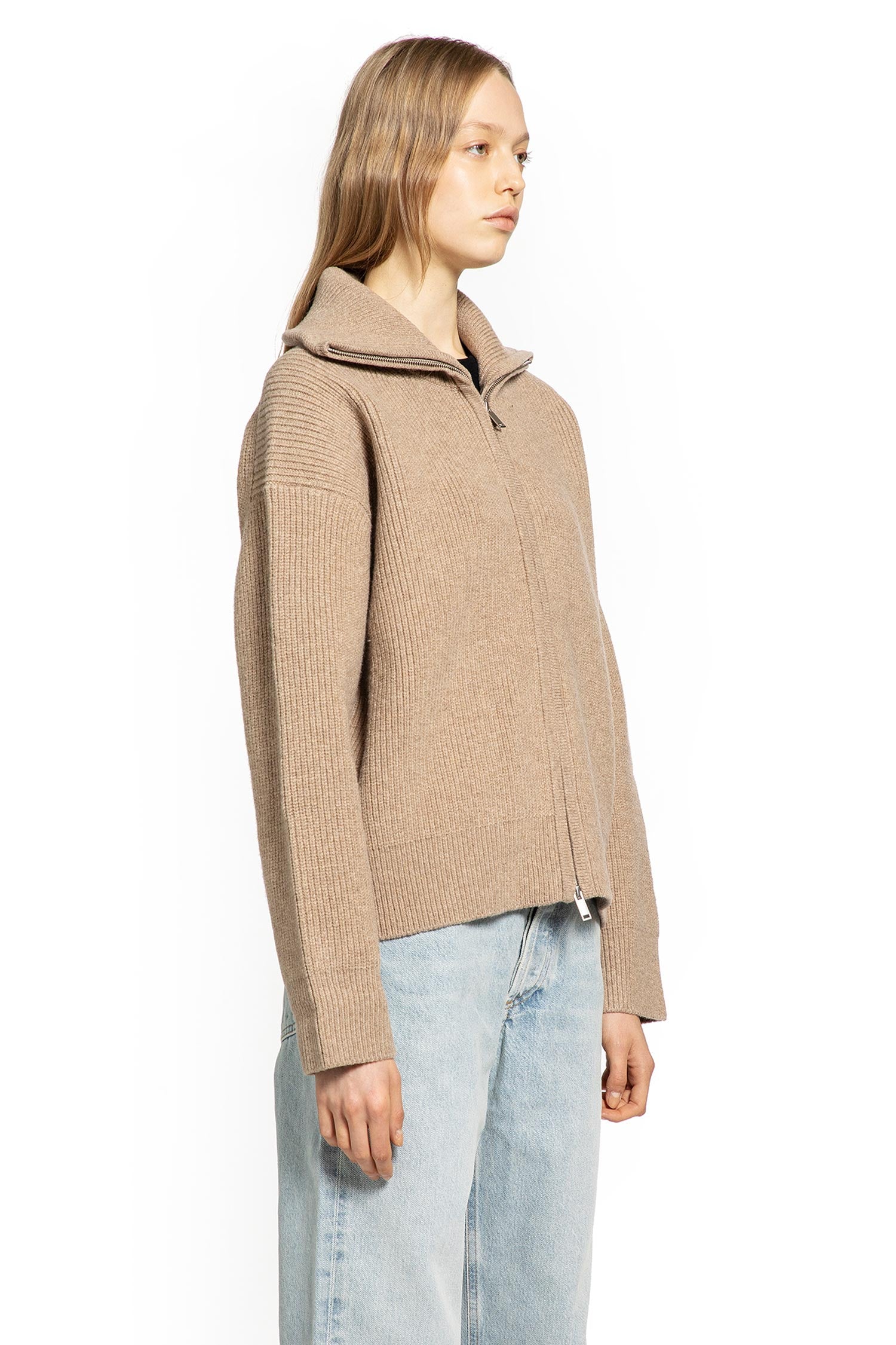 Sandos Zip-Up Sweater