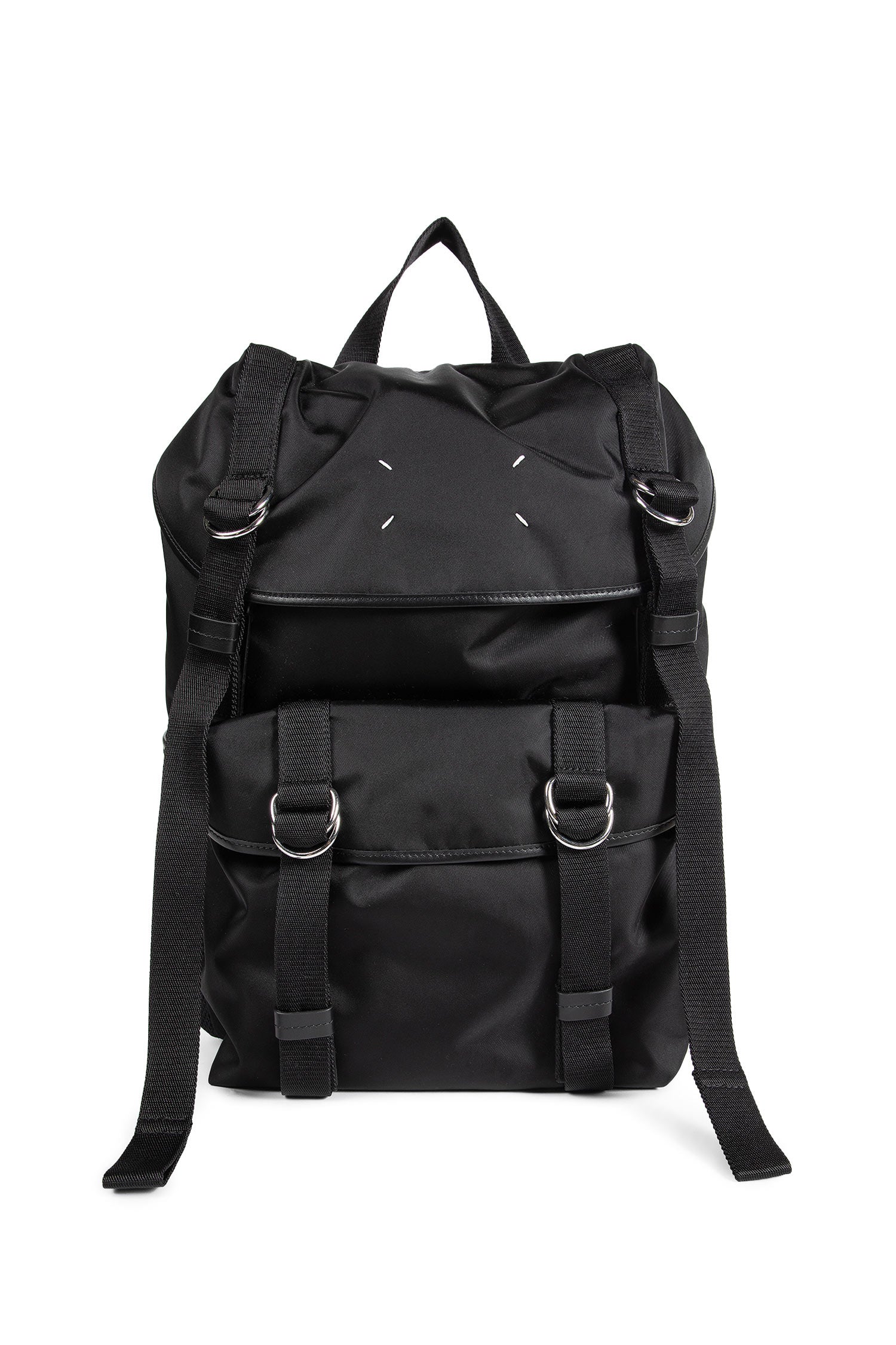 MAISON MARGIELA WOMAN BLACK BACKPACKS & TRAVEL BAGS