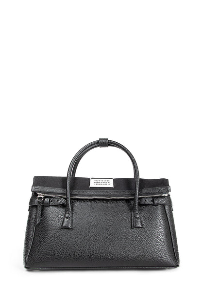 MAISON MARGIELA WOMAN BLACK TOP HANDLE BAGS