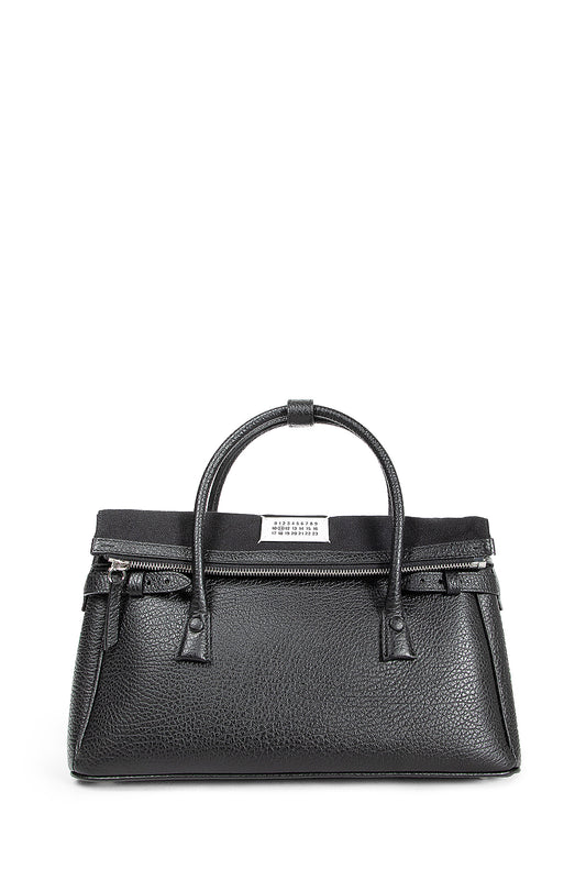 MAISON MARGIELA WOMAN BLACK TOP HANDLE BAGS