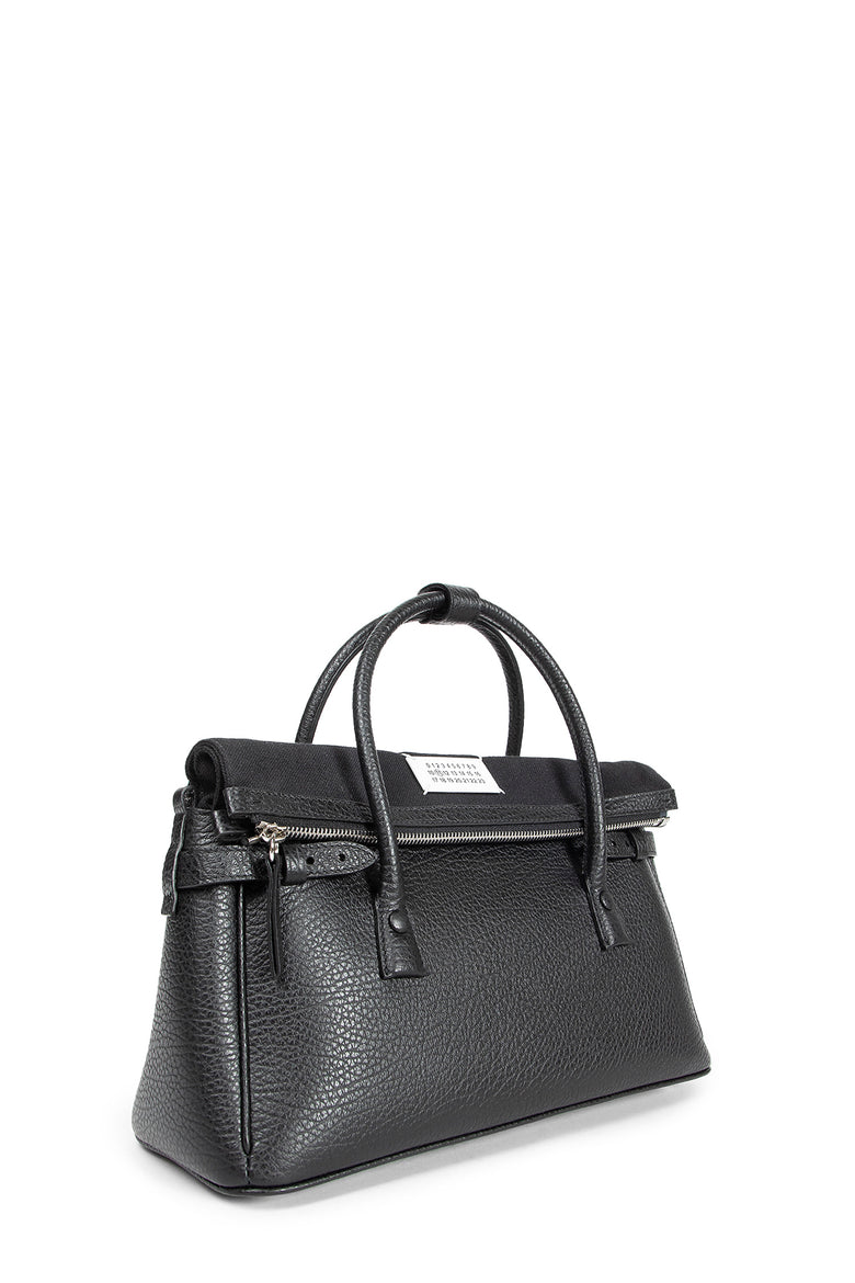 MAISON MARGIELA WOMAN BLACK TOP HANDLE BAGS