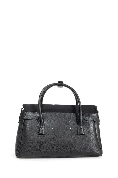 MAISON MARGIELA WOMAN BLACK TOP HANDLE BAGS