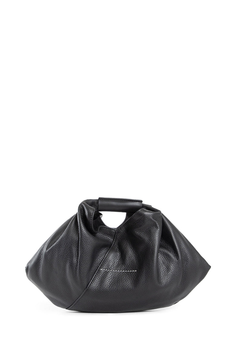 MM6 MAISON MARGIELA WOMAN BLACK TOP HANDLE BAGS