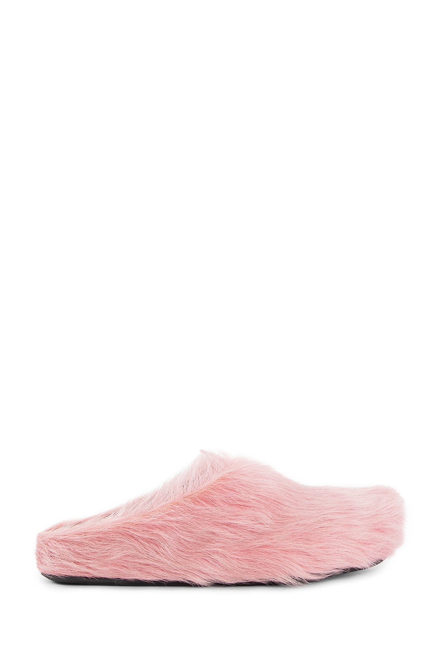 Long-hair Calfskin Fussbett Sabot