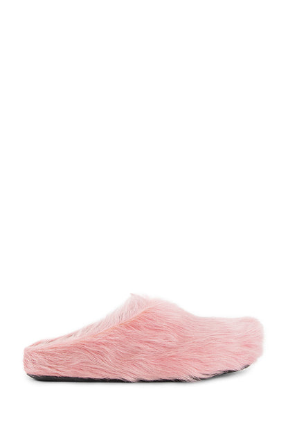 Long-hair Calfskin Fussbett Sabot