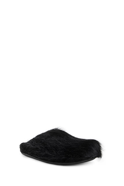 Long-hair Calfskin Fussbett Sabot