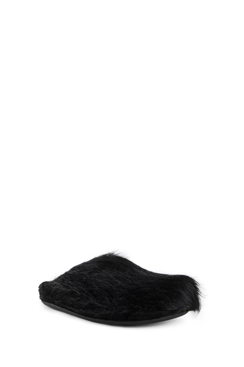 Long-hair Calfskin Fussbett Sabot