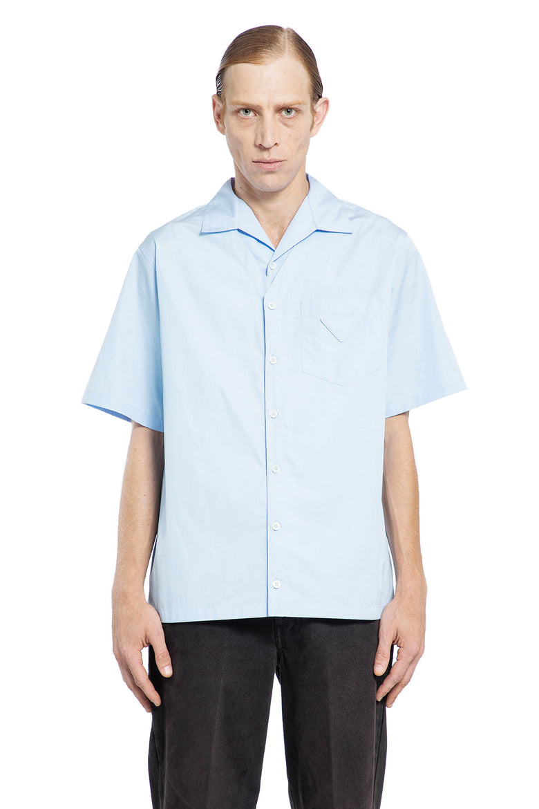 PRADA MAN BLUE SHIRTS