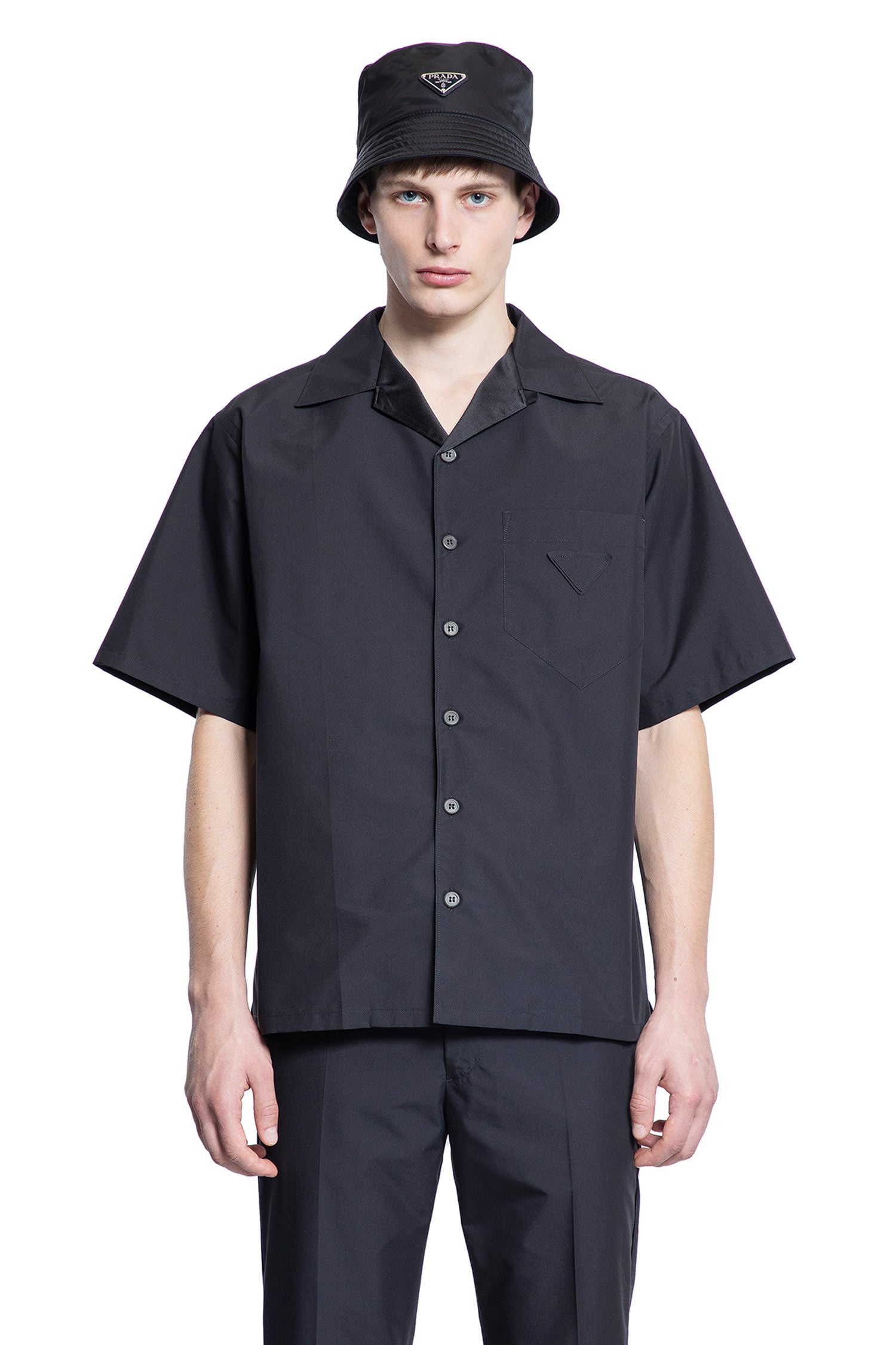 PRADA MAN BLACK SHIRTS