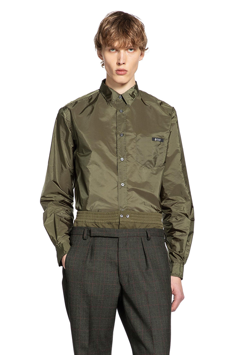 PRADA Re-Nylon Shirt man