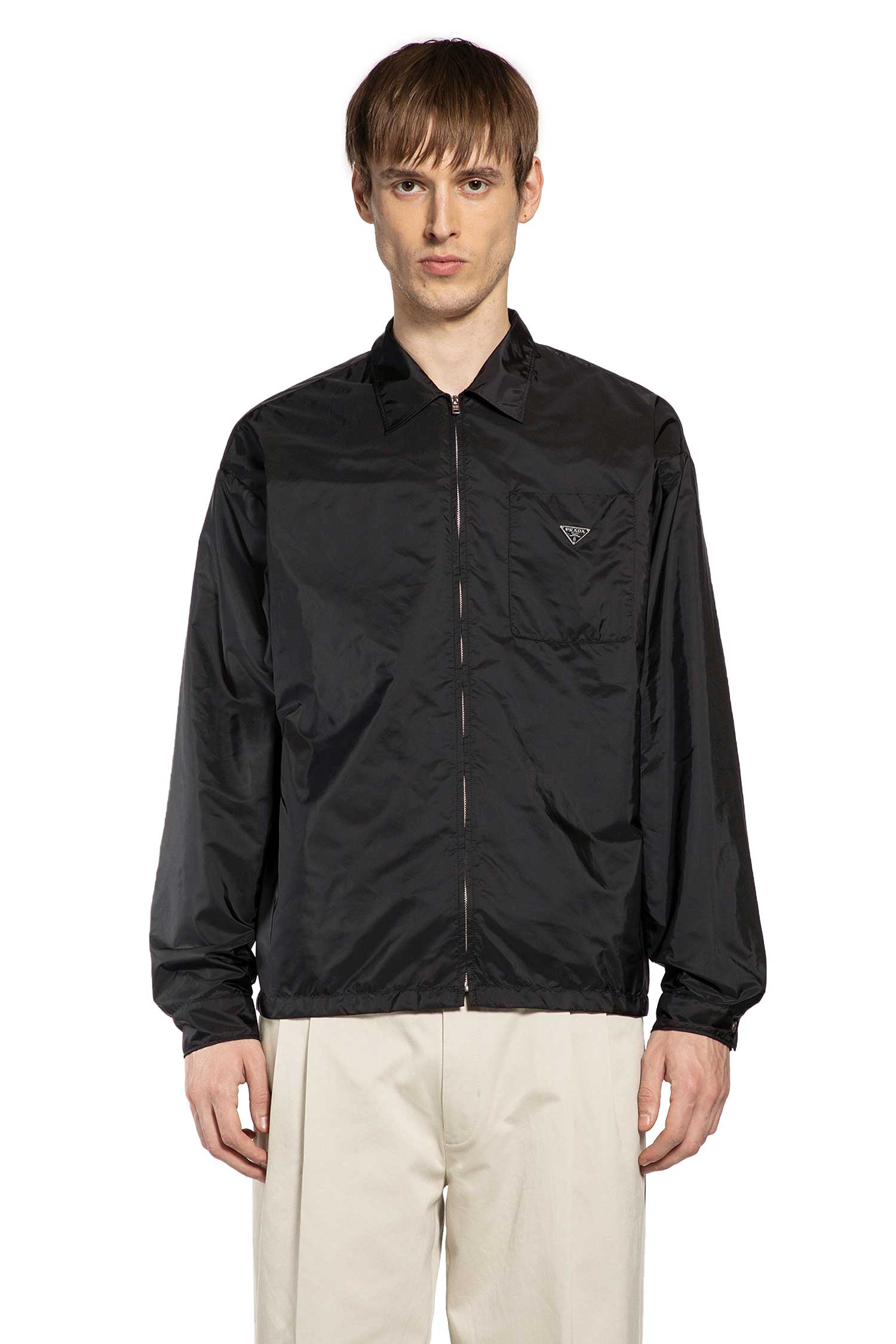 Re-nylon Zip-Up Shirt