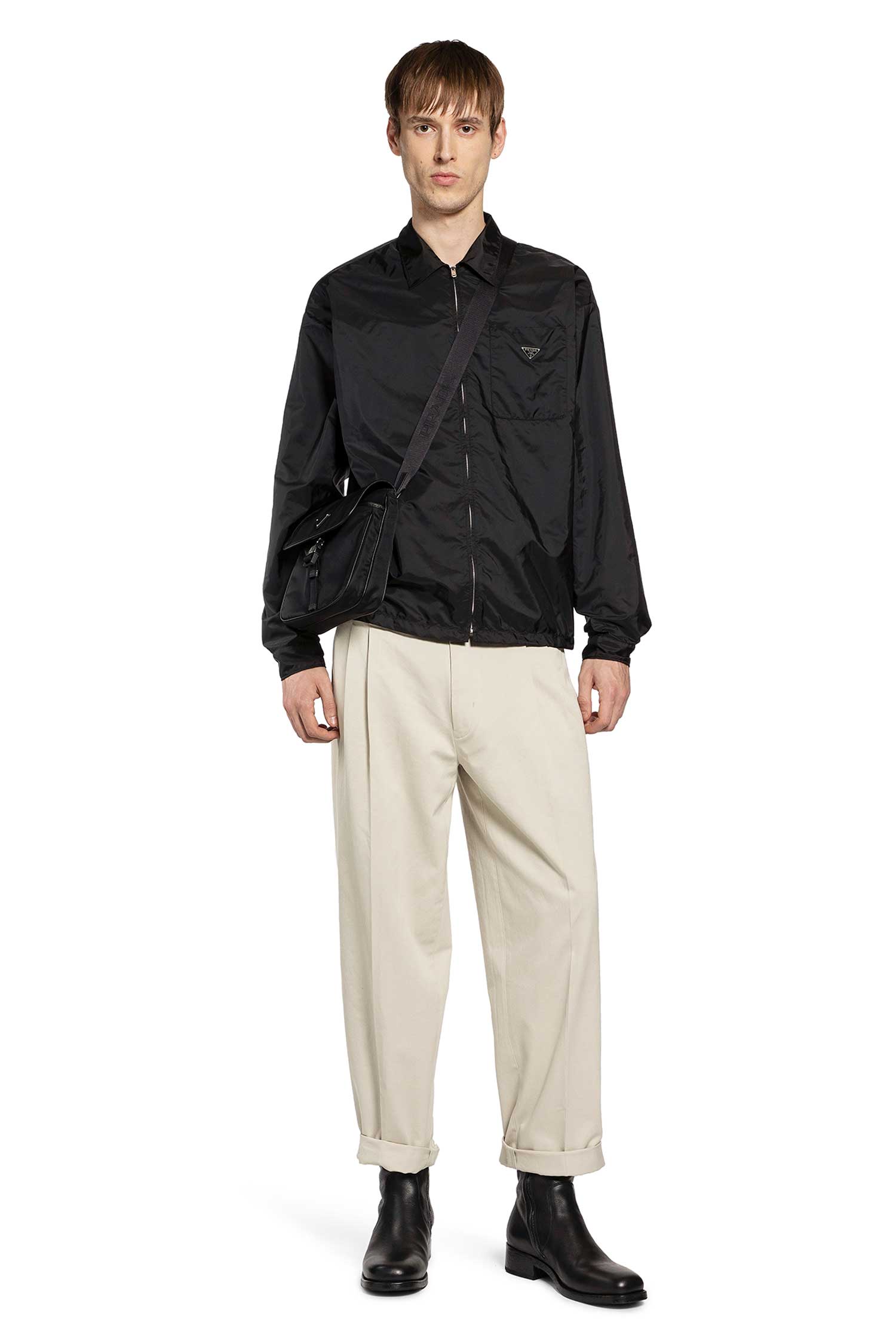 Re-nylon Zip-Up Shirt