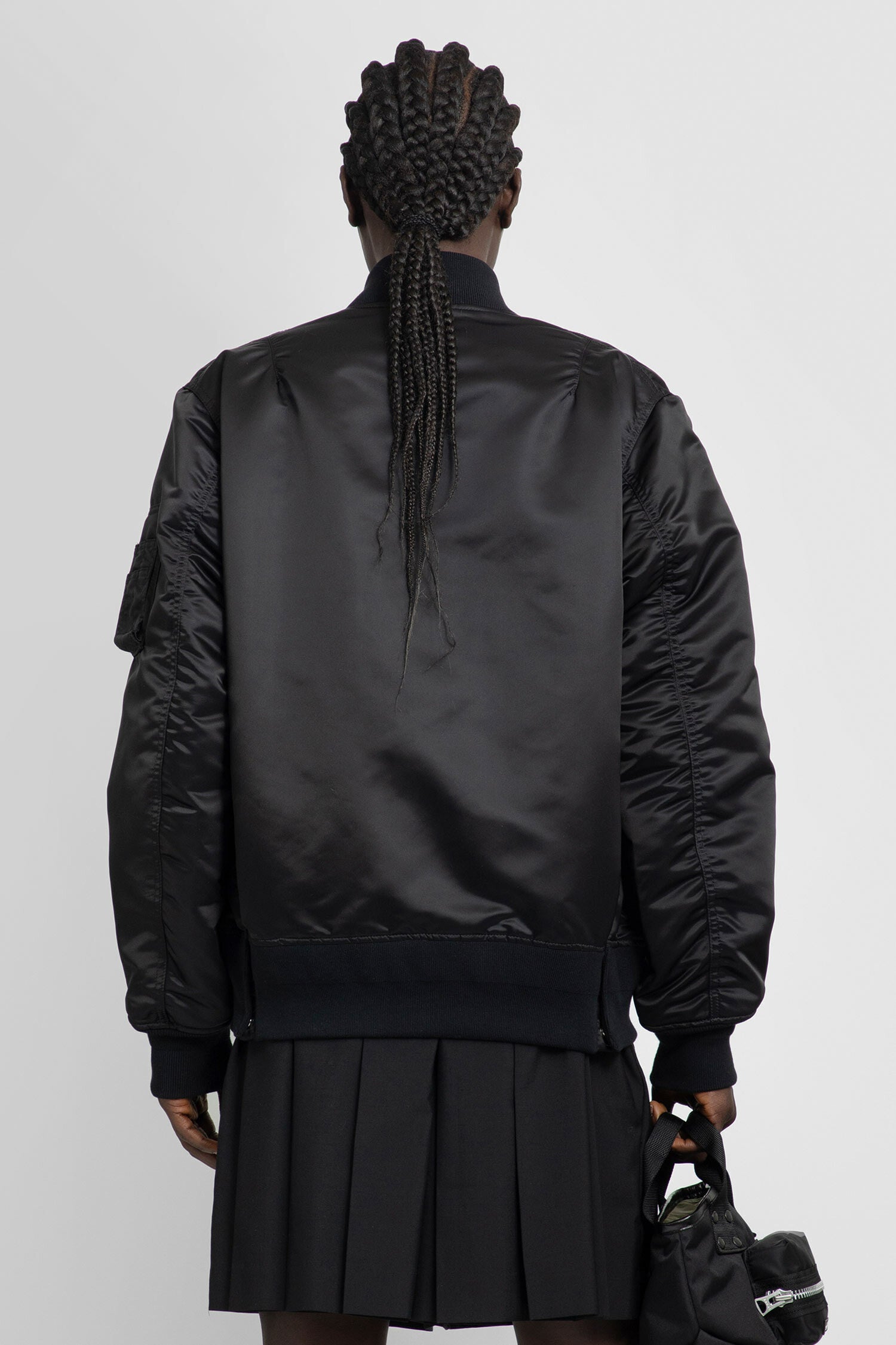 SACAI MAN BLACK JACKETS