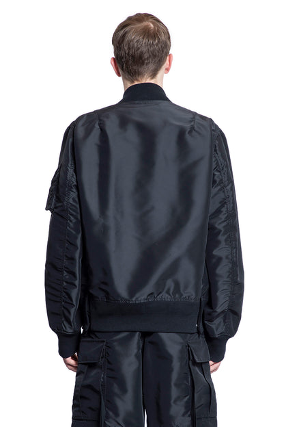 SACAI MAN BLACK JACKETS