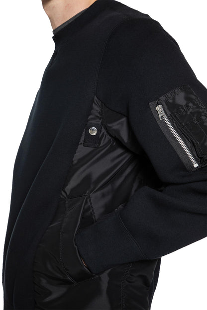 Sponge Sweat x Nylon Twill Sweatshirt