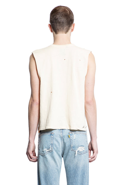 GALLERY DEPT. MAN OFF-WHITE T-SHIRTS & TANK TOPS