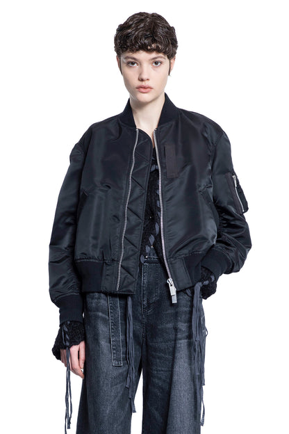 SACAI WOMAN BLACK JACKETS