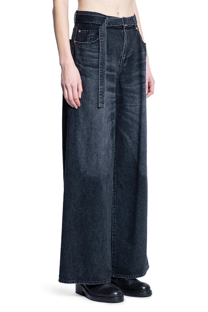 Wide Denim Pants - Antonioli.eu