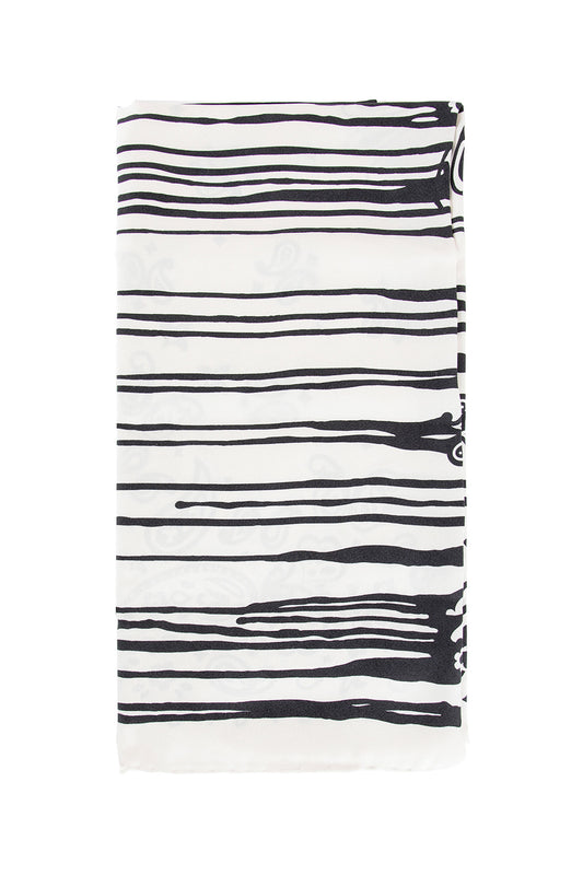 DESTIN UNISEX BLACK&WHITE SCARVES