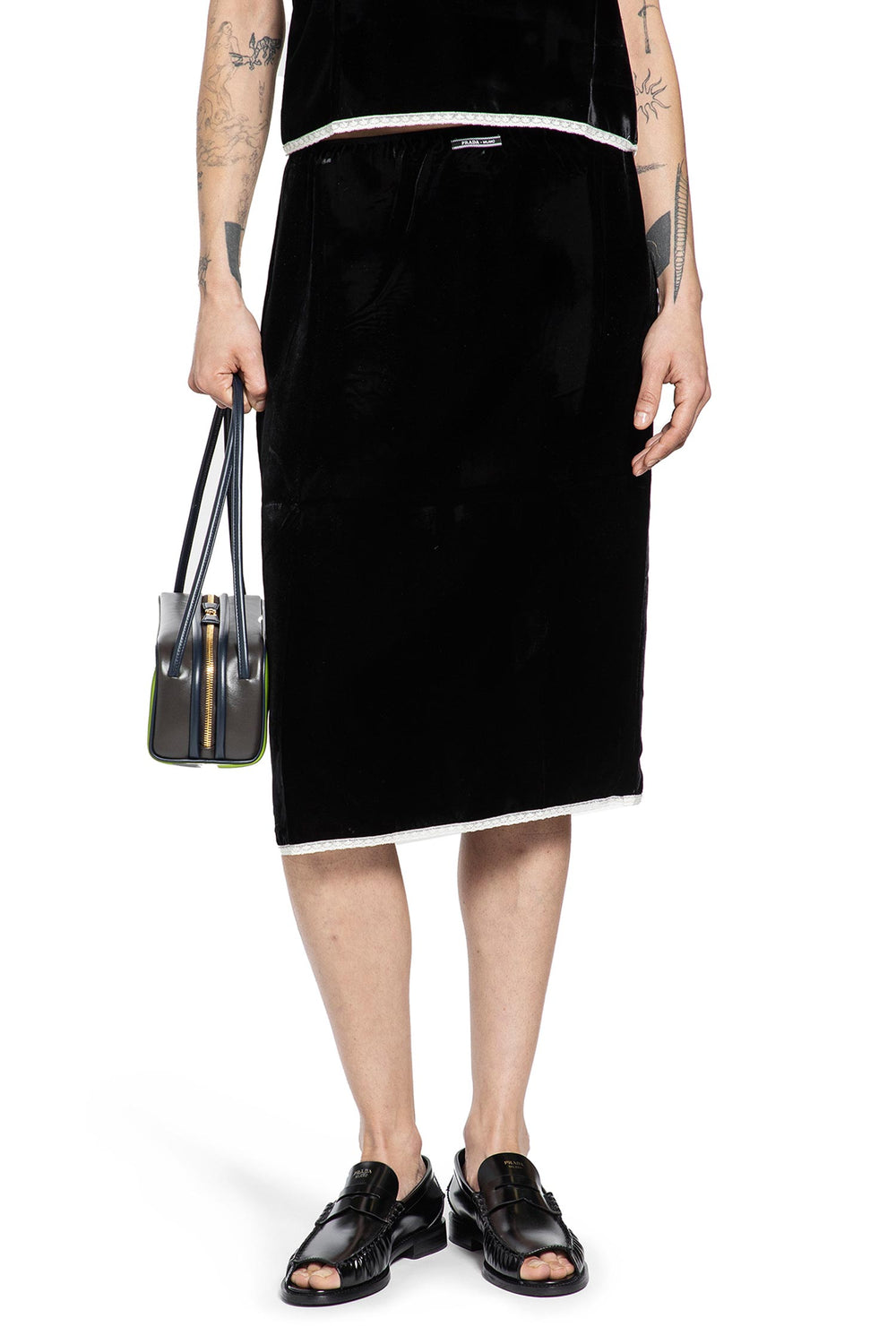 PRADA Velvet Underskirt woman