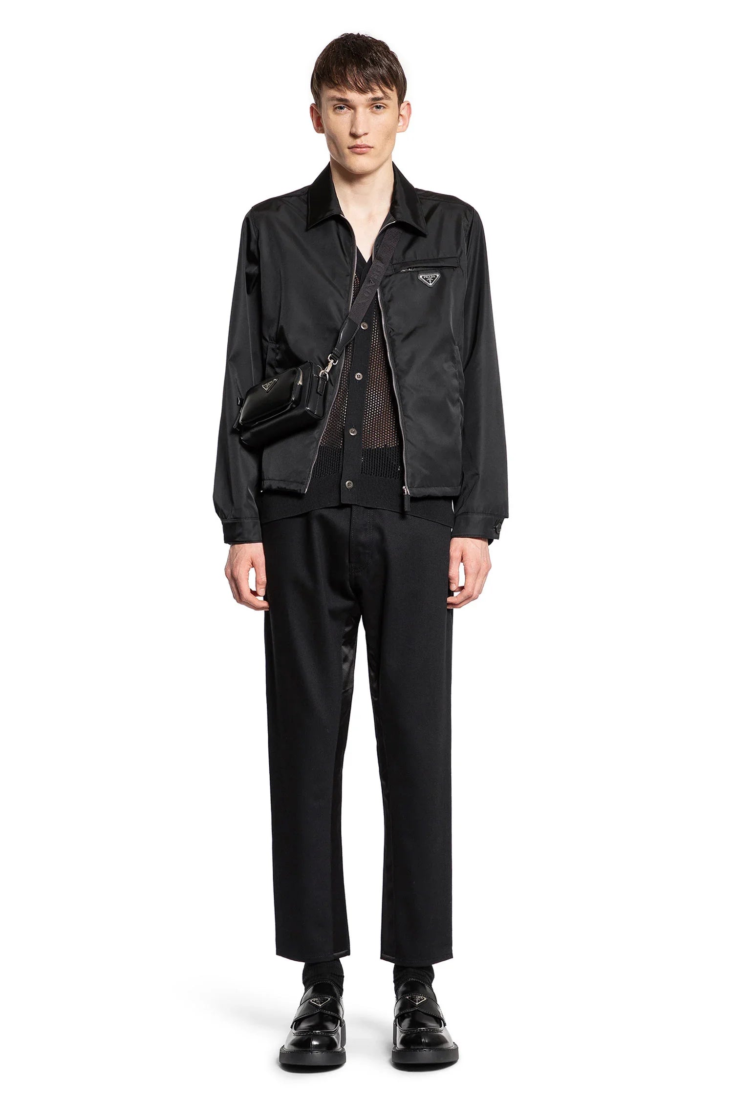 PRADA MAN BLACK JACKETS - Antonioli.eu