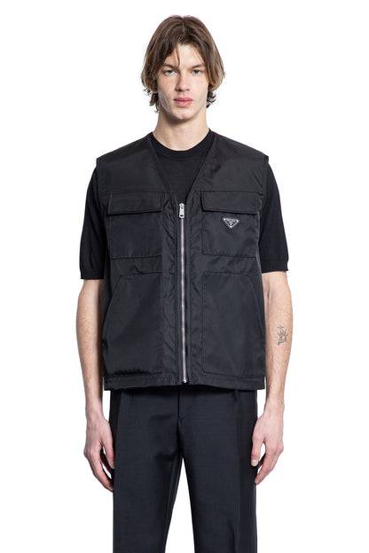 PRADA MAN BLACK VESTS