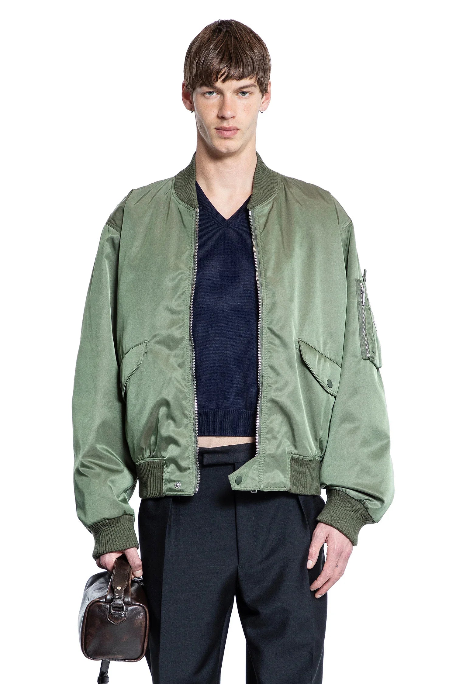 PRADA | Re-Nylon Bomber Jacket | Antonioli.eu
