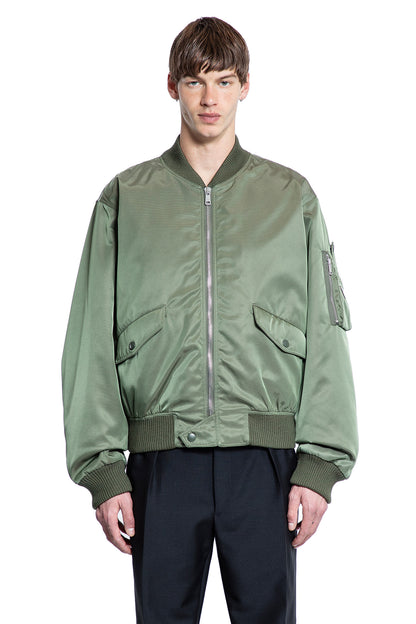 PRADA MAN GREEN JACKETS