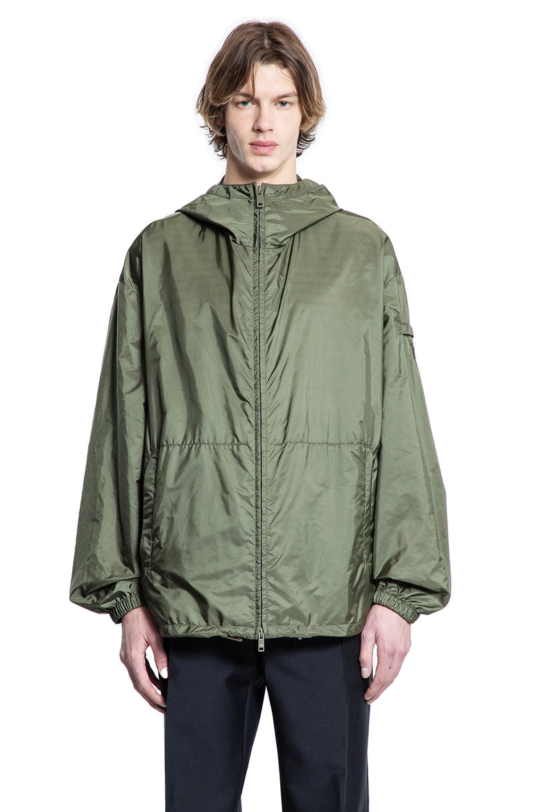 PRADA MAN GREEN JACKETS