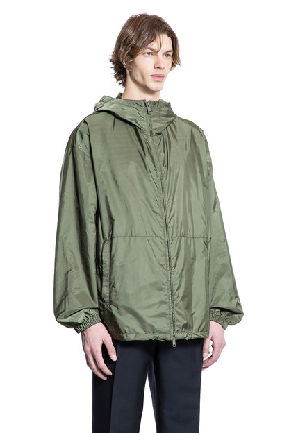 PRADA MAN GREEN JACKETS