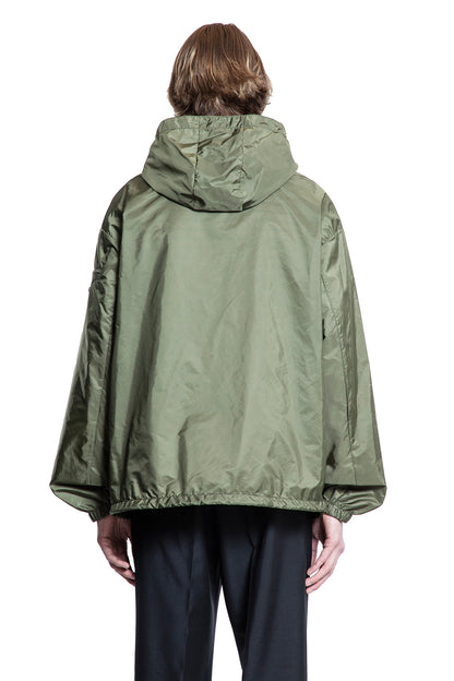 PRADA MAN GREEN JACKETS