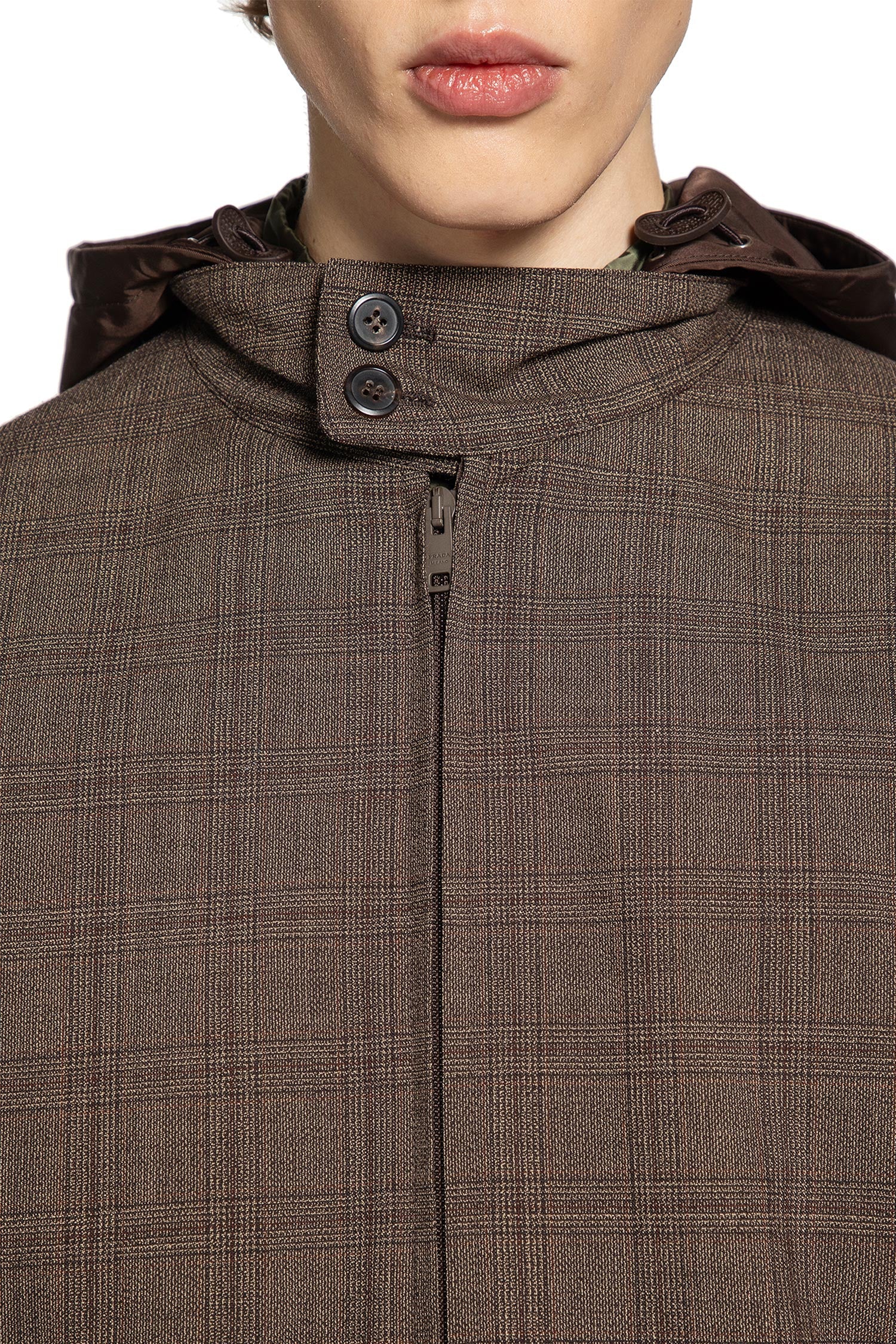 Hooded Wool Jacket