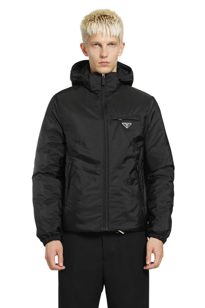 Re-Nylon Hooded Puffer Jacket
