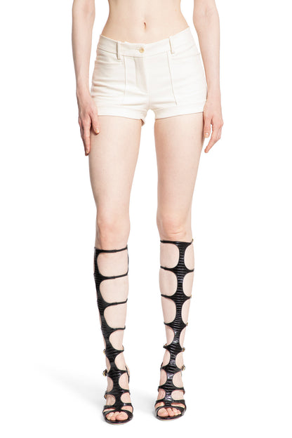 TOM FORD WOMAN WHITE SHORTS