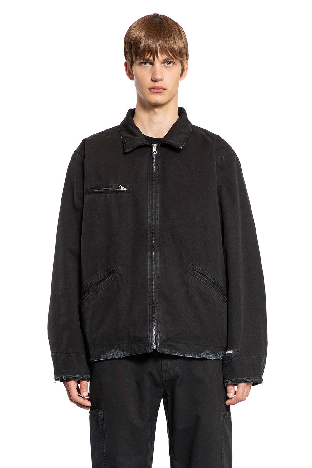 MM6 MAISON MARGIELA MAN BLACK JACKETS