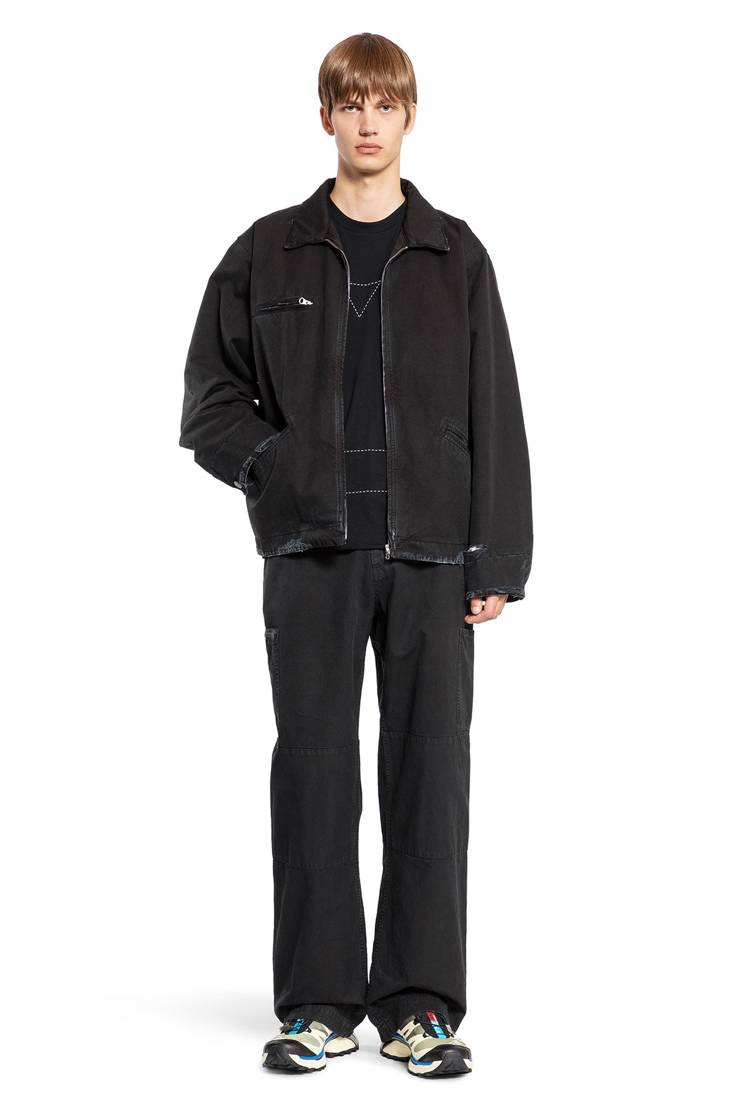 MM6 MAISON MARGIELA MAN BLACK JACKETS