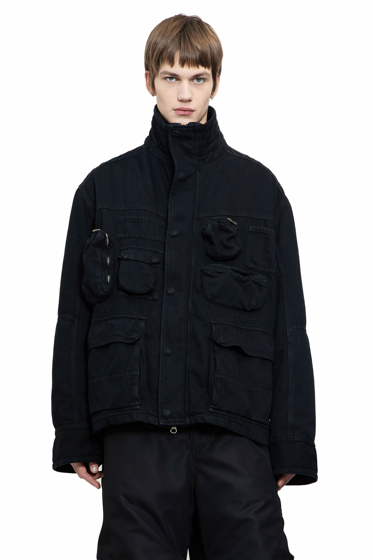 MM6 MAISON MARGIELA MAN BLACK JACKETS