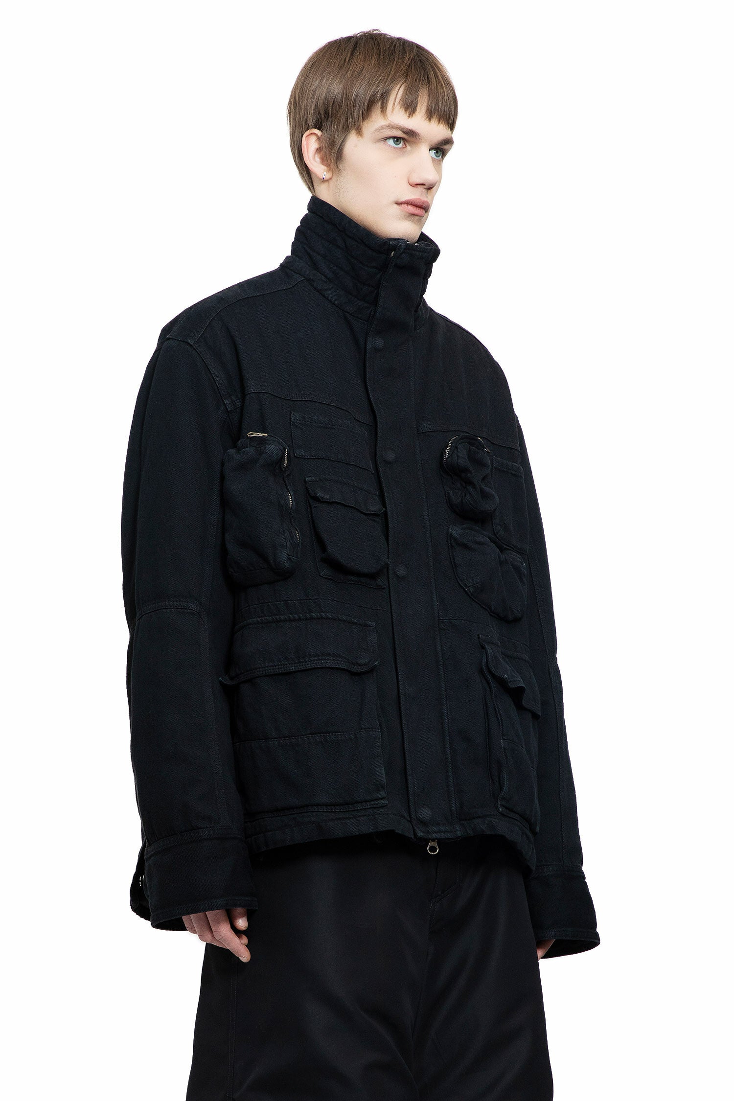 MM6 MAISON MARGIELA MAN BLACK JACKETS