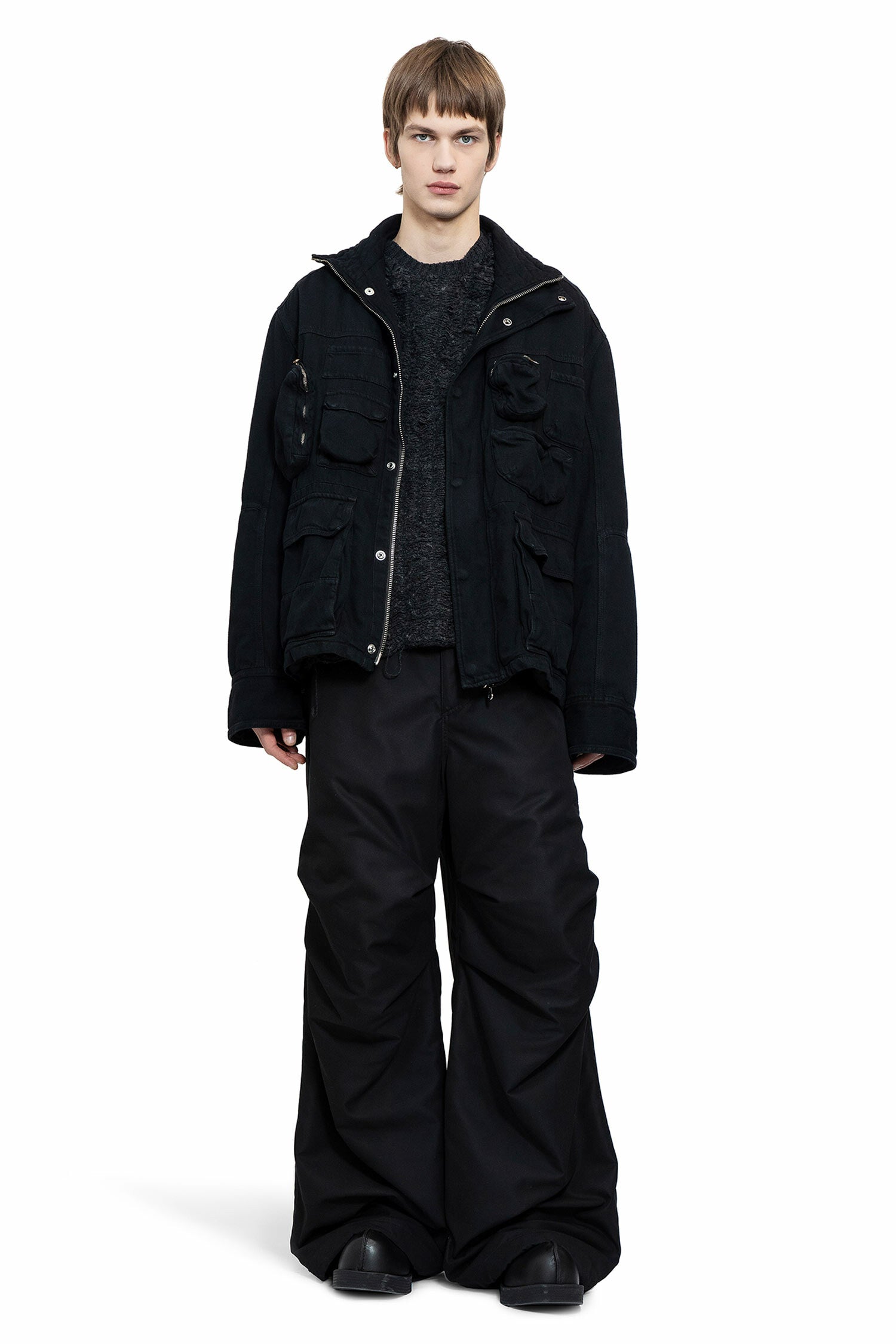 MM6 MAISON MARGIELA MAN BLACK JACKETS