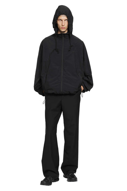 Nylon Windbreaker Jacket