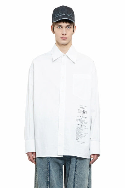 Antonioli MM6 MAISON MARGIELA MAN WHITE SHIRTS