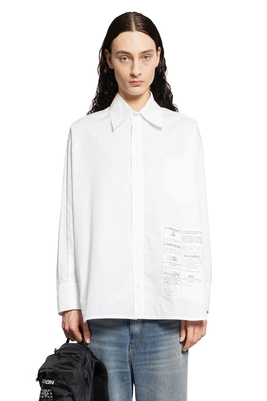 MM6 MAISON MARGIELA MAN WHITE SHIRTS